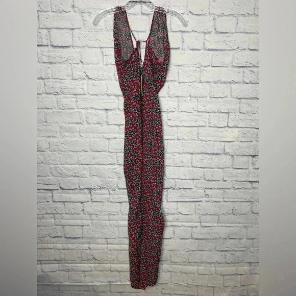 Asos Floral Halter Strappy Jumpsuit - Picture 6 of 9